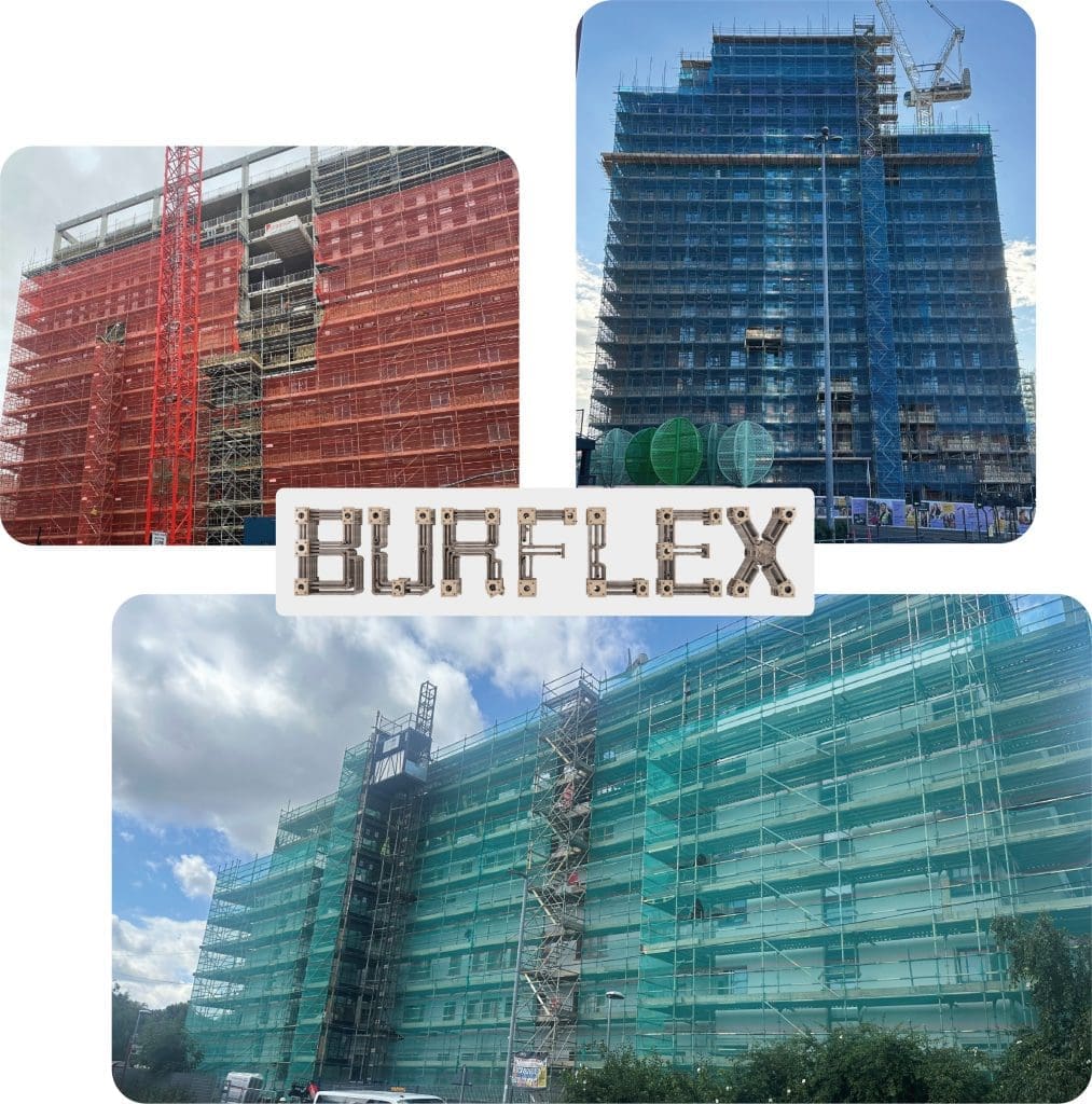 Burflex scaffolding